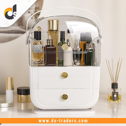 2 Drawer Premium Makeup Organizer Box