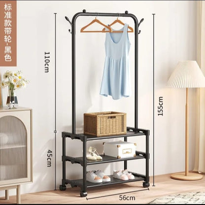 3 Layer Multipurpose Hanging Rack for Clothes and Accessories