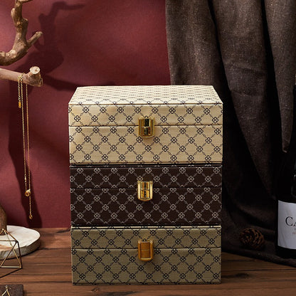 Classic Jewelry Box & Watch Organizer