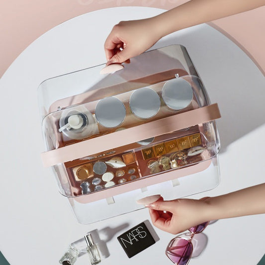 2 Drawer Premium Makeup Organizer Box